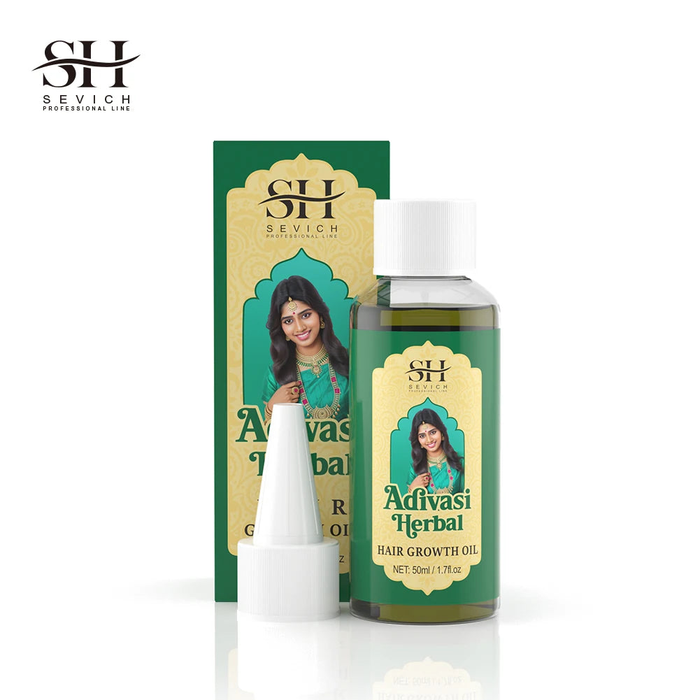 Ayurvedic Hair Growth Oil India Adivasi Organic Hair Growth Serum Anti Hair Loss Fast Regrowth Thicken Oils Hair Growth Products Eagle Beacon