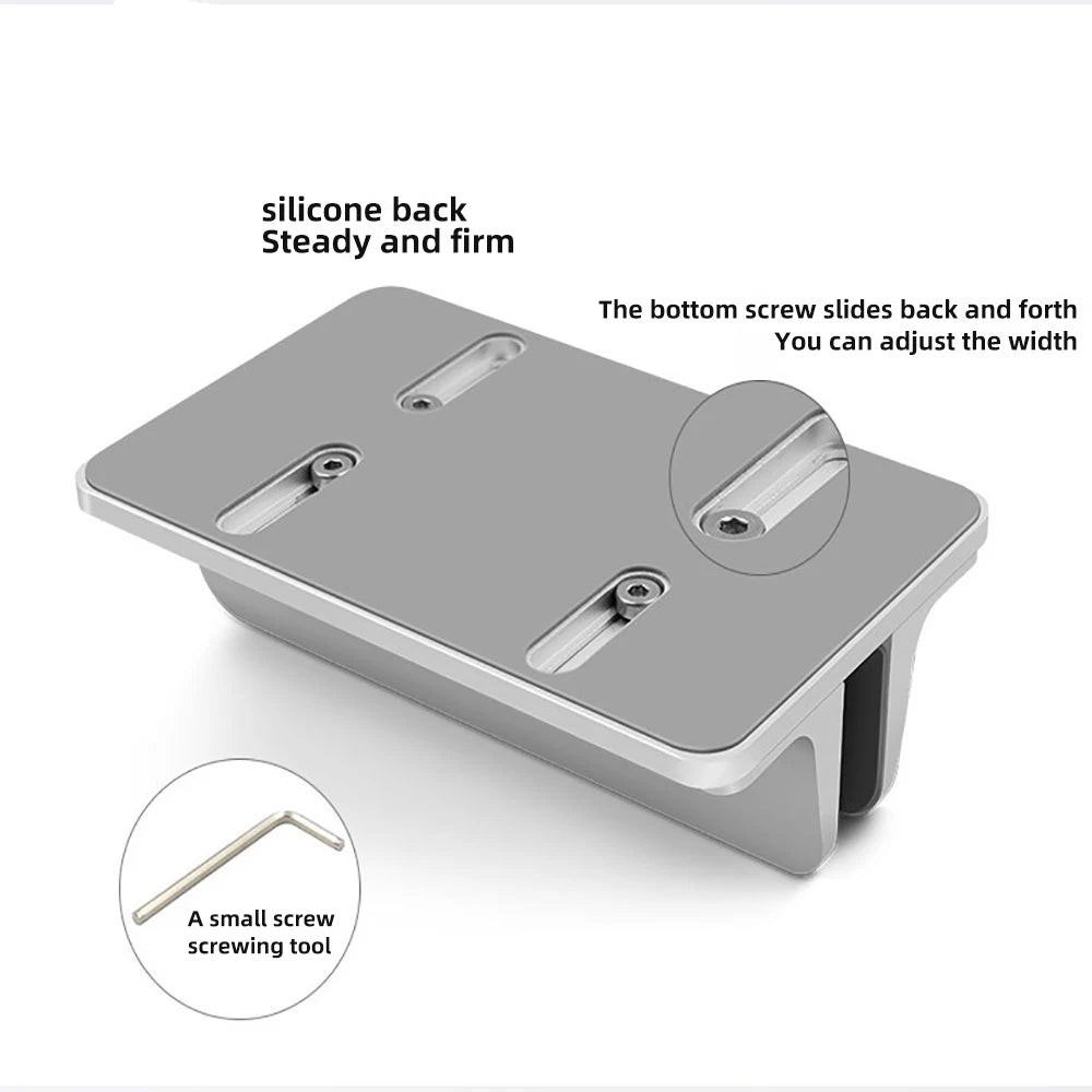 Vertical Laptop Stand Holder Foldable Aluminum Notebook Stand Laptop Tablet Stand Support For Macbook Air Pro PC 13-17 inch Eagle Beacon