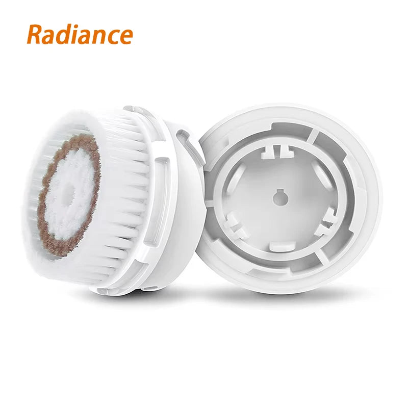 Facial Cleansing Brush Heads Daily Deep Cleaning Pores Sensitive Skin Soft Exfoliating Silicone Face Brush Heads Skin Care Tools Eagle Beacon