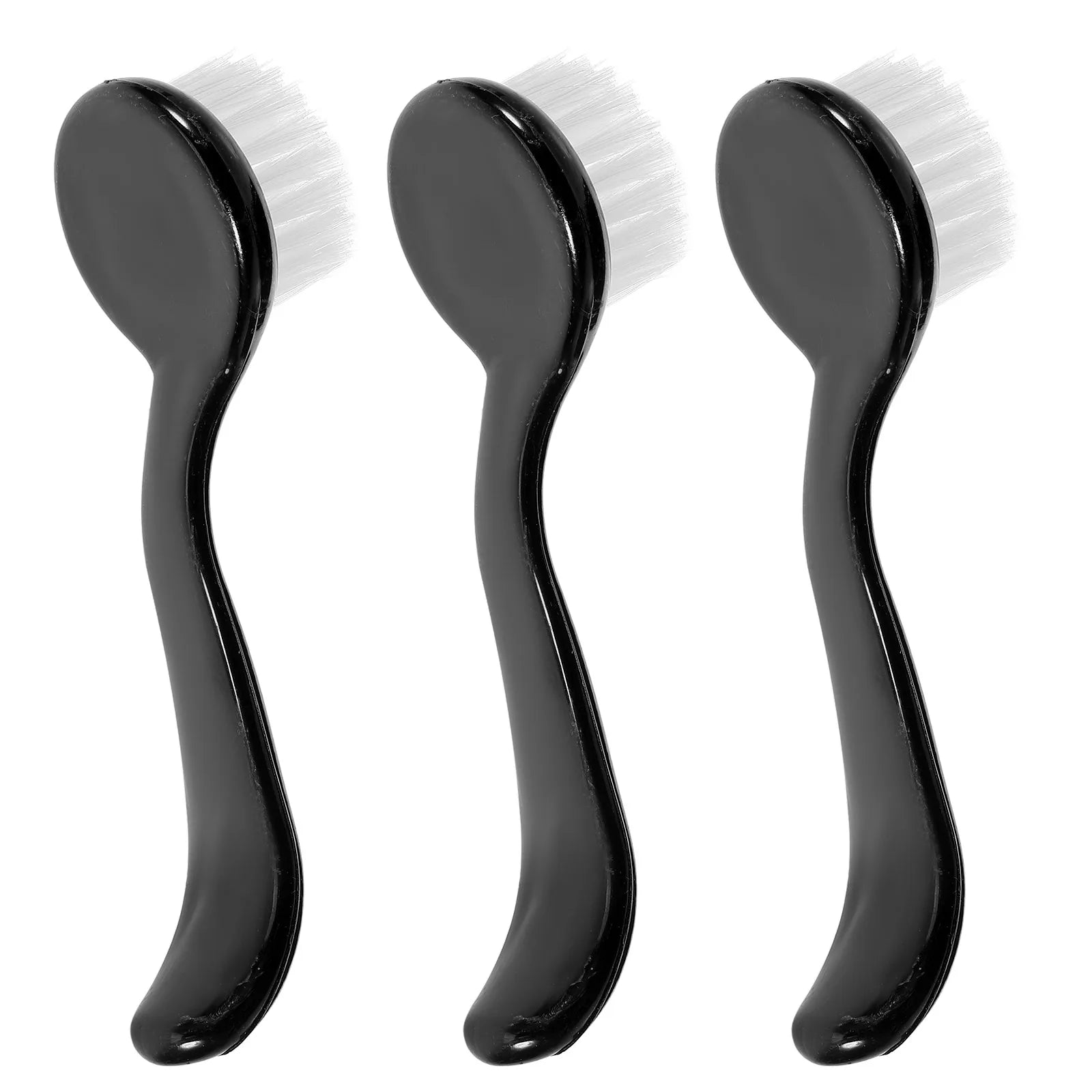 3pcs Facial Cleansing Brush Cleaning Tool For Women Soft Bristle Deep Cleaning Exfoliating Face Wash Scrubber Durable Makeup Eagle Beacon