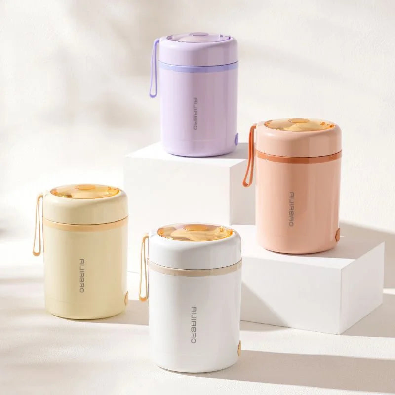 Plug-in Heated Lunch Box Constant Temperature Breakfast Cup Car Usb Insulated Soup Cup Porridge Cup Portable Water Cup Eagle Aerie