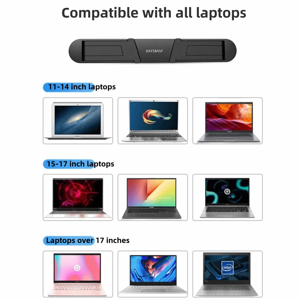 Foldable Design Laptop Stand Height-Adjustable Portable Notebook Stand Heat Dissipation Lightweight Cooling Bracket Study Use Eagle Beacon