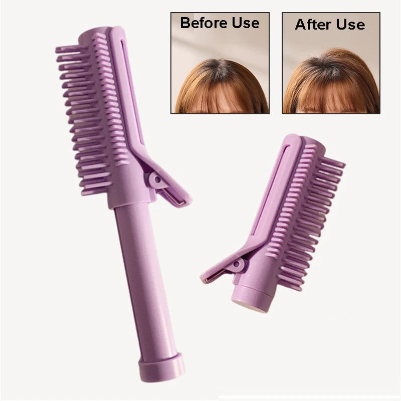 Hair Root Clips Retractable Hair Volumizing Styling Tool 2-in-1 Curling Comb Hair Roller Brush Hairdressing Comb Styling Tools Eagle Beacon