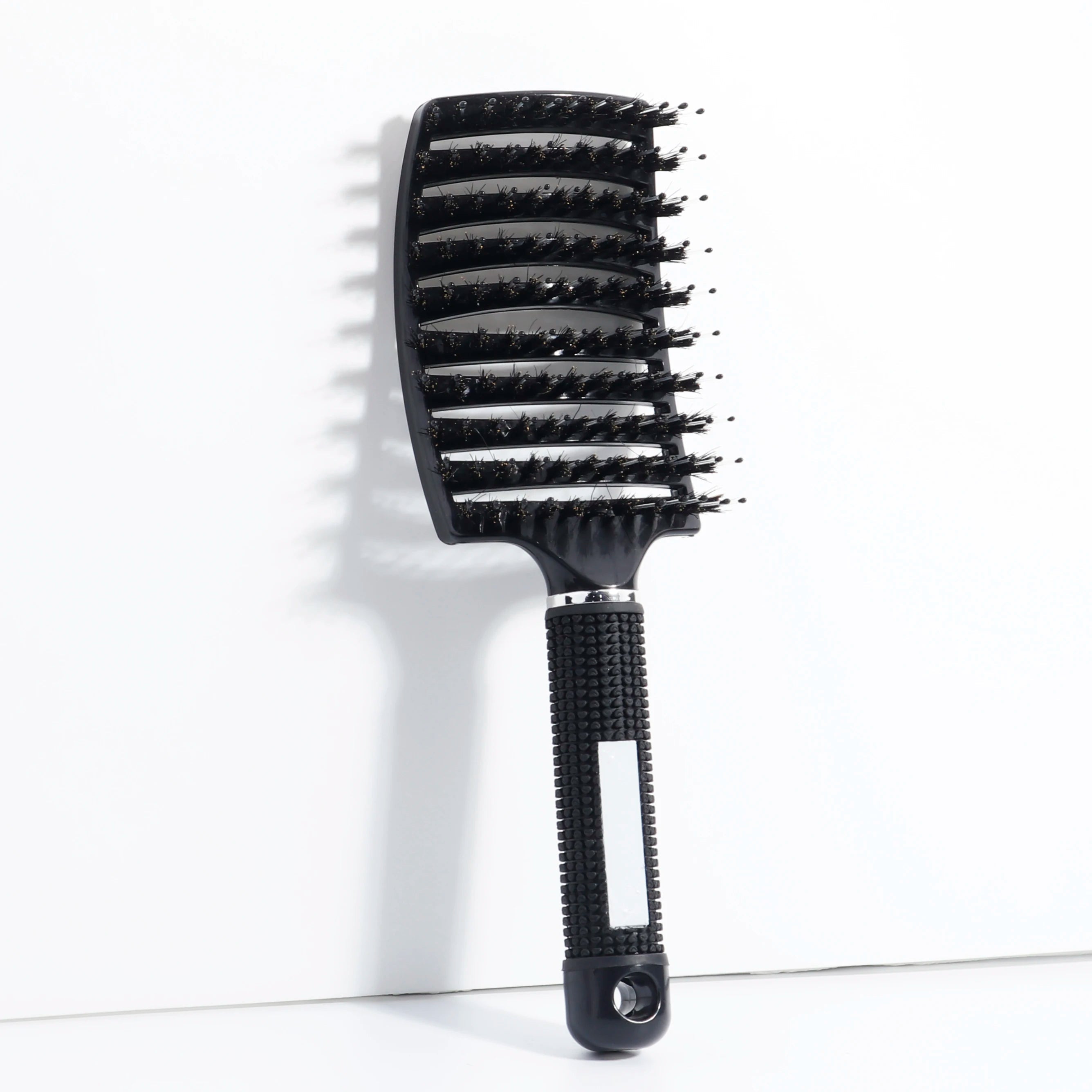 Detangling Hair Brush Bristle&Nylon Women Wet Massage Comb Curly Hairdressing Salon Styling Tools Special for real hair wigs Eagle Beacon