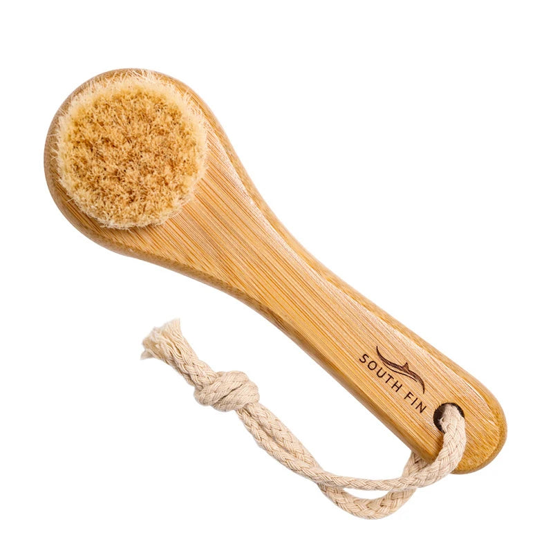 1Pc Beauty Skin Care Brush Face Cleansing Brush Soft Natural Bamboo Hair Facial Cleansing Massage Portable Wash Deep Clean Face Eagle Beacon