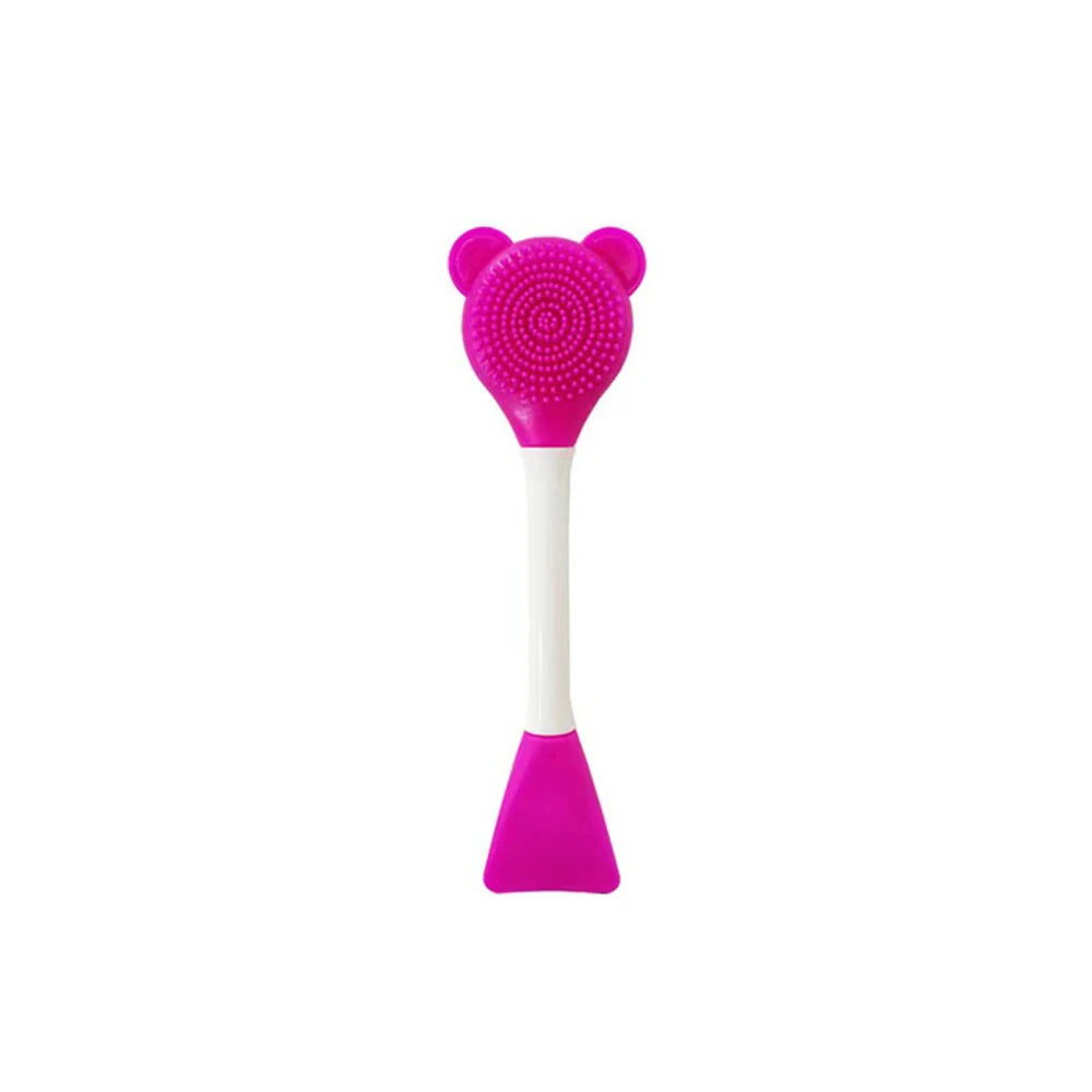 Cleansing Brush 2 In 1 Silicone Mask Brush And Facial Cleaning Brush Are Used For Exfoliation, Massage, Makeup Removal Skin Care Eagle Beacon