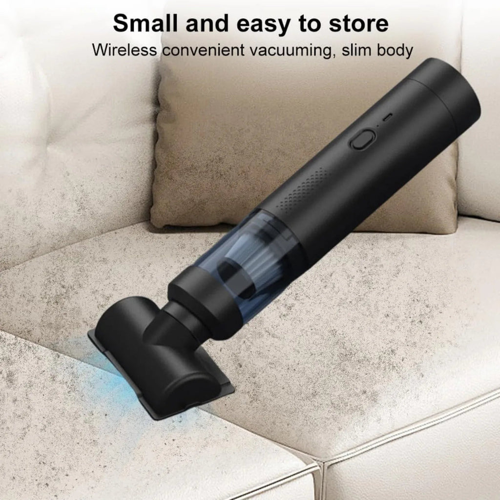 Portable Car Vacuum Cleaner: Mini Handheld Cordless Cleaner with Blower Function, Powerful Suction, and Brushless Motor Eagle Beacon