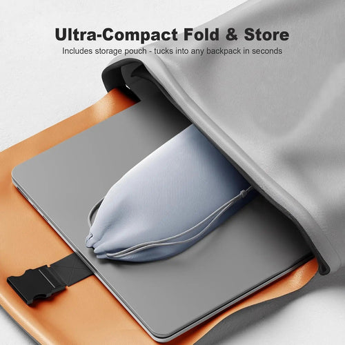 A Foldable Laptop Stand Suitable for Desktops, A Universal Laptop Ventilation Stand in Silvery Eagle Beacon