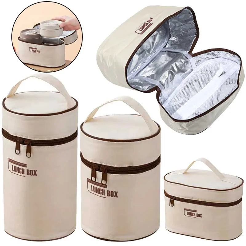 Portable lunch bag food insulated box Waterproof shoulder strap insulated box, hand-held lunch box bag, fresh aluminum Eagle Aerie