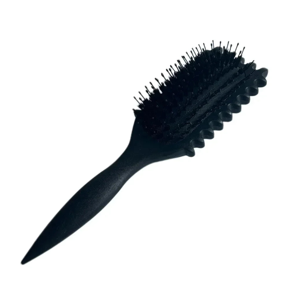Salon Styling Curly Hair Styling Brush Curl Hair Brush for Combing and Shaping Men's and Women's Curls Reduce Pulling Tools Eagle Beacon