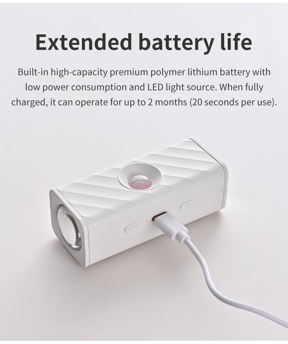 Motion Sensor LED Night Light Up and Down Glowing Remote Control Magnetic Wall Lamp for Kitchen Stairs Corridor Bedroom Decor Eagle Beacon