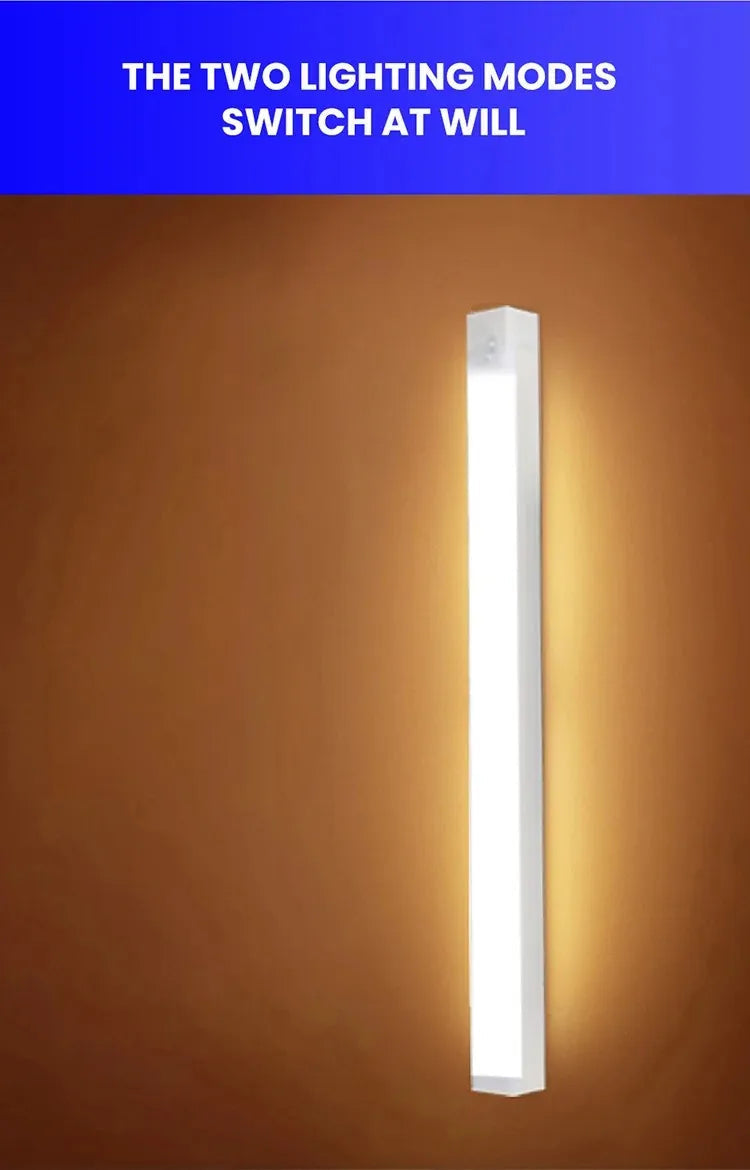 Motion Sensor Lamp Night Light Wireless LED USB Type C Rechargeable Lamp for Kitchen Cabinet Bedroom Wardrobe Staircase Lighting Eagle Beacon