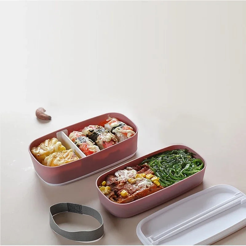 Portable Heated Lunch Box For Kids, Food Storage Container, Children Kids Breakfast Boxes to Keep Fresh, Japanese - style Eagle Aerie
