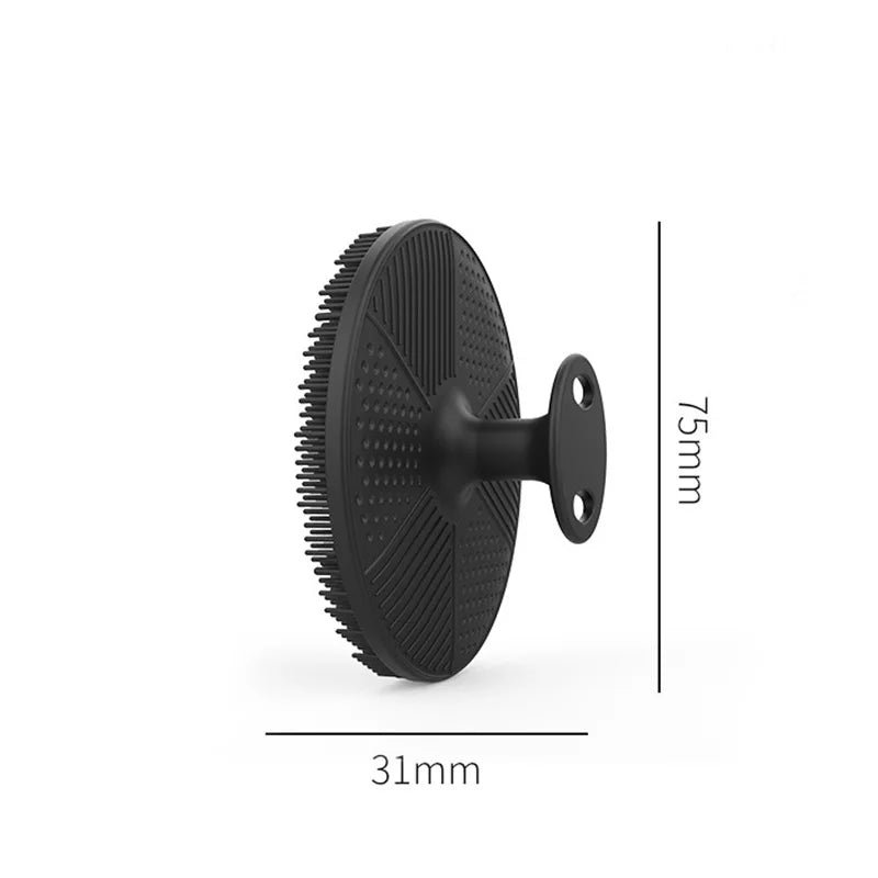 Silicone Facial Cleansing Brush Mini Facial Deep Cleansing Shaving Massage Facial Brush Face Washing Brush Men and women Eagle Beacon