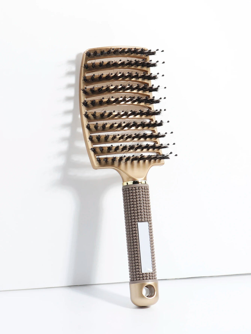 Detangling Hair Brush Bristle&Nylon Women Wet Massage Comb Curly Hairdressing Salon Styling Tools Special for real hair wigs Eagle Beacon