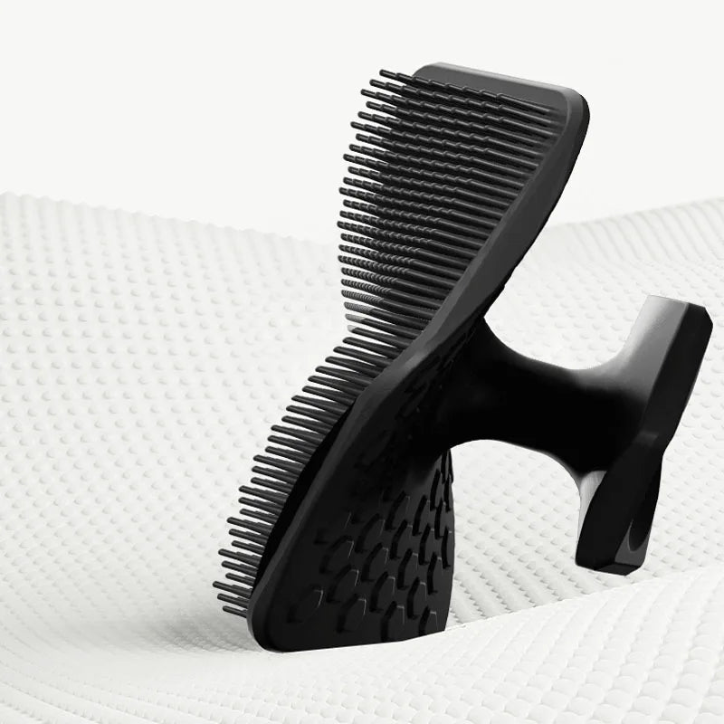 Alwafore Facial Cleaning Brush Scrubber Silicone Miniature Face Deep Clean Shave Massage Face Scrub Brush Face Cleaner For Men Eagle Beacon