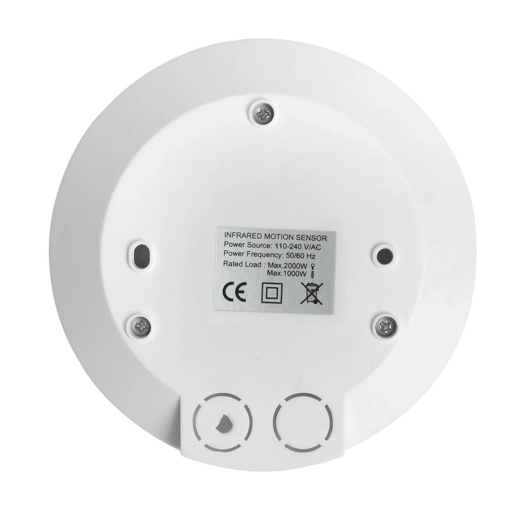 Original Ceiling Mounted PIR Motion Sensor Light Switch 110 220VAC Time Delay Adjustable Ambient Light Adjustable Eagle Beacon