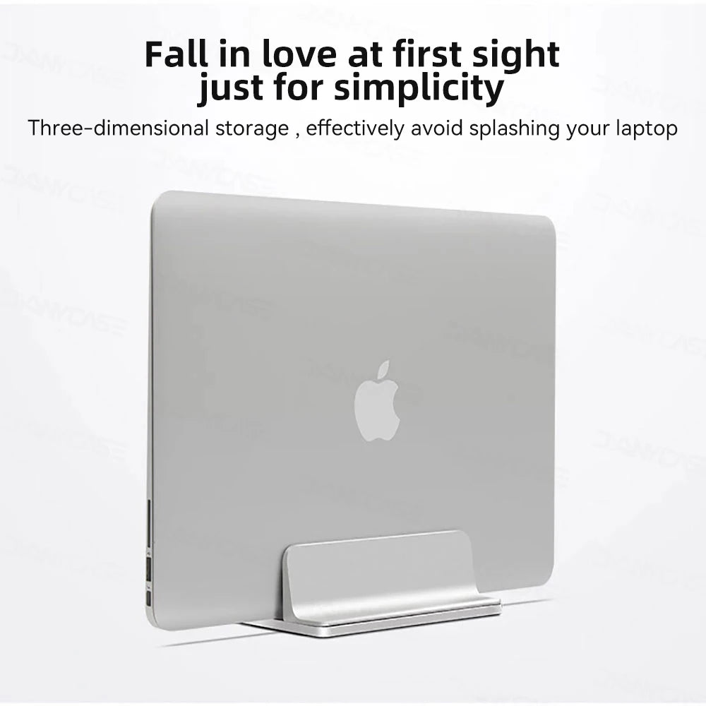 Vertical Laptop Stand Holder Foldable Aluminum Notebook Stand Laptop Tablet Stand Support For Macbook Air Pro PC 13-17 inch Eagle Beacon