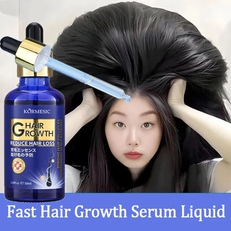 Hair Growth Serum Anti Loss Regrowth Hair Growth Oil Prevent Baldness Repair Damage Scalp Massage Moisturizing Nourish Hair Care Eagle Beacon