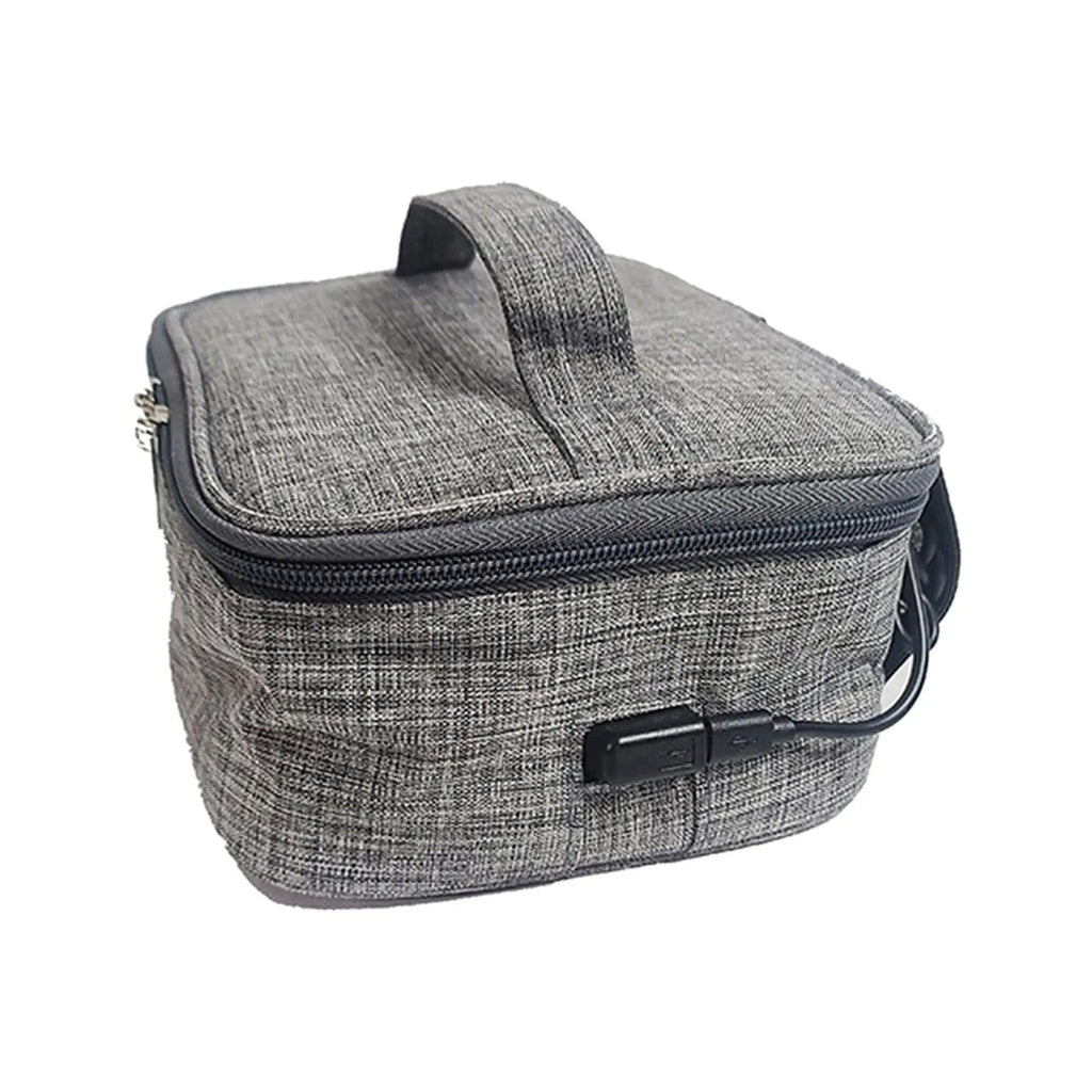 USB Heated Lunch Boxes Bag Container Oxford Cloth with Zipper Food Warmer Waterproof Material Portable Oven Reusable Convenient Eagle Aerie