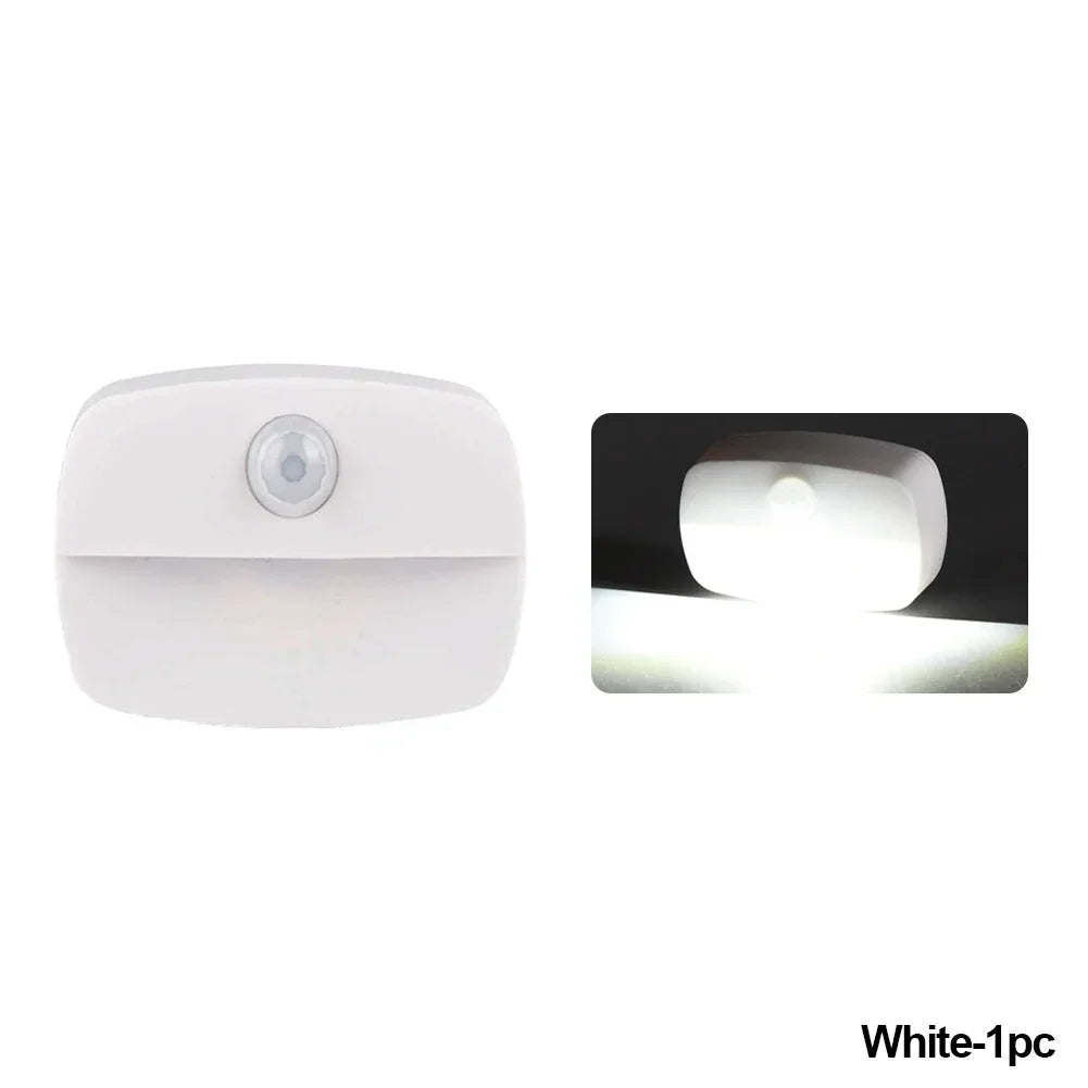 Motion Sensor Smart Led Night Light, Square Lens Eye Protection Bedside Lamp,for Wardrobe,Living Room,Bedroom,Staircase,Camping Eagle Beacon