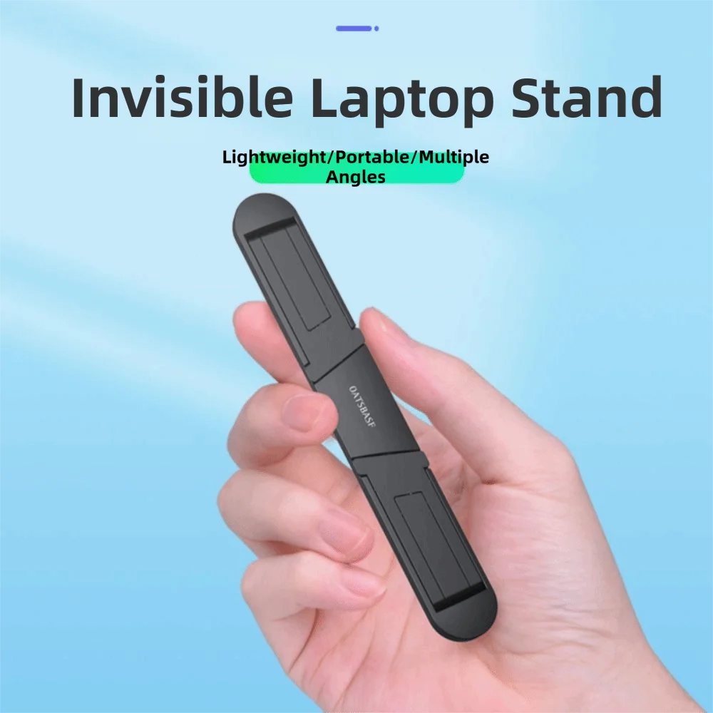 Foldable Design Laptop Stand Height-Adjustable Portable Notebook Stand Lightweight Heat Dissipation Computer Stand Study Use Eagle Beacon