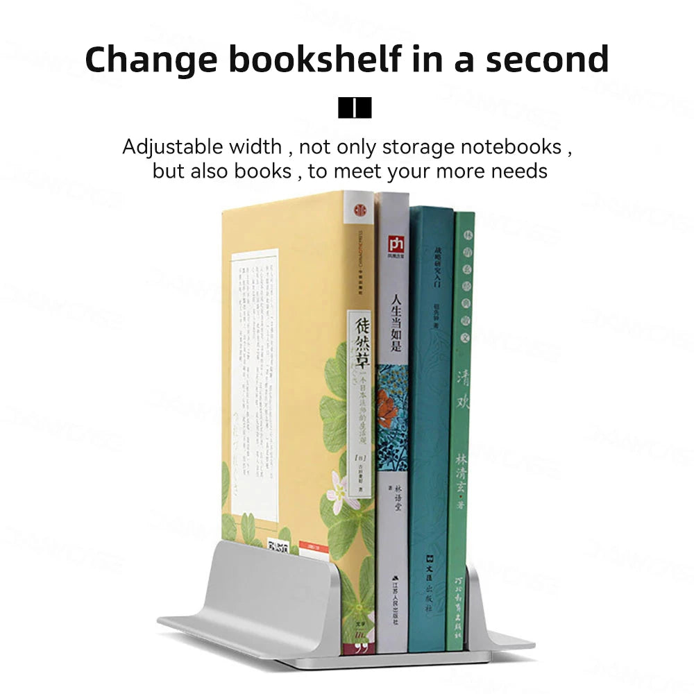 Vertical Laptop Stand Holder Foldable Aluminum Notebook Stand Laptop Tablet Stand Support For Macbook Air Pro PC 13-17 inch Eagle Beacon