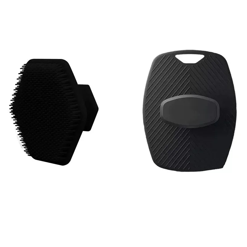 Silicone Cleaning Brush Face Cleansing Scrubber Massager Manual Facial Cleansing Brush Exfoliating Gentle Beard Skin Care Tool Eagle Beacon