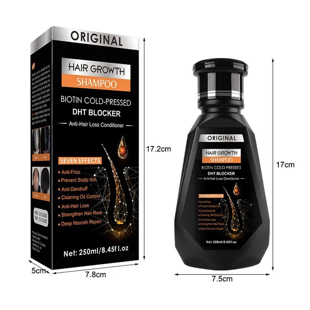 Hair Growth Shampoo, Ginger Shampoo Deep Cleaning Nourish Scalp Deep Cleaning Nourish Scalp Enhance Hair Elasticity Hair Tools Eagle Beacon