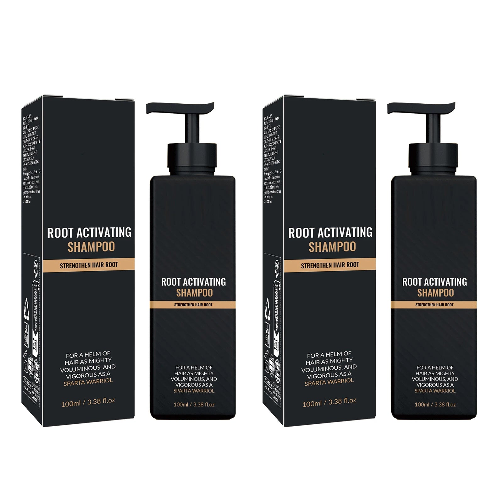 Hair Growth Shampoo for Men Strengthen Scalp Nourishing Anti Hair Loss Moisturizing Repairing Non-greasy Oil Control Clean 100ml Eagle Beacon