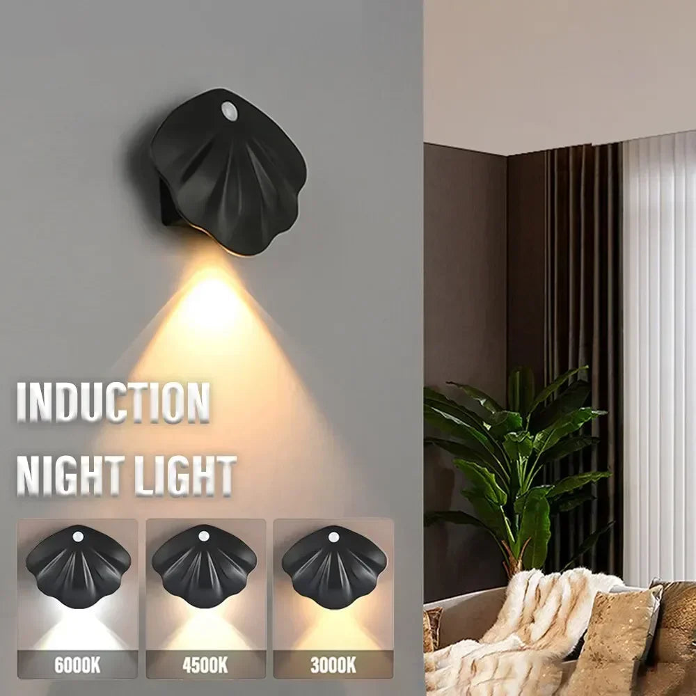 Motion Sensor Light Night Light USB Type-C Rechargeable For Kitchen Bedroom Mural Living Room Interior Lighting Decor Wall Lamps Eagle Beacon
