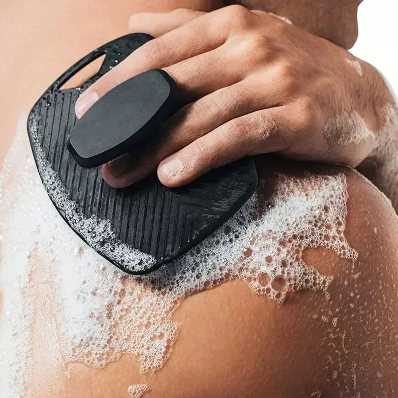 Silicone Cleaning Brush Face Cleansing Scrubber Massager Manual Facial Cleansing Brush Exfoliating Gentle Beard Skin Care Tool Eagle Beacon
