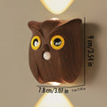 Motion Sensor Night Light USB Charging Cute Owl Lamp Indoor AUTO On/Off Magnetic Base for Cupboard Stair Hallway Bedroom Closet Eagle Beacon