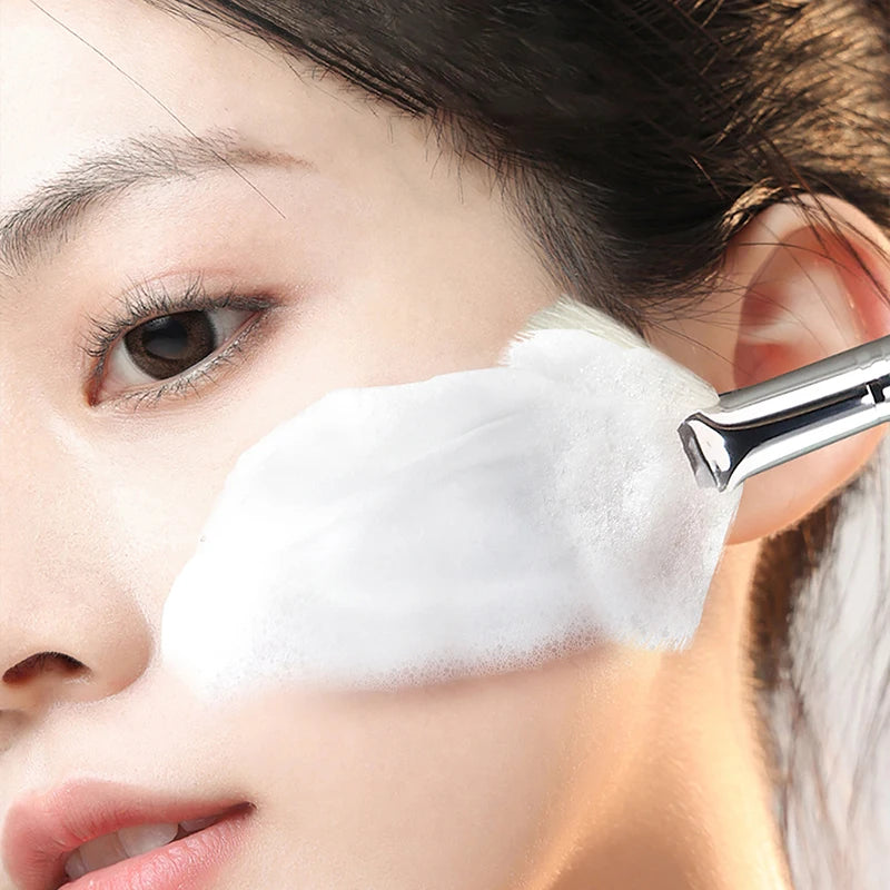 Soft-Bristled Facial Cleansing and Massage Brush – Portable Skincare Tool for Face Washing and Mask Application Eagle Beacon
