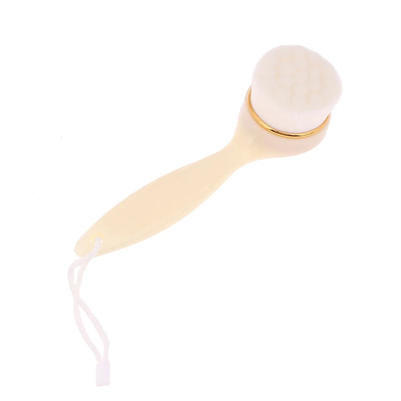 Handle Facial Washing Brush Exfoliating Face Brush Facial Brush Face Cleansing Brush For Lady Face Cleaning Women Eagle Beacon