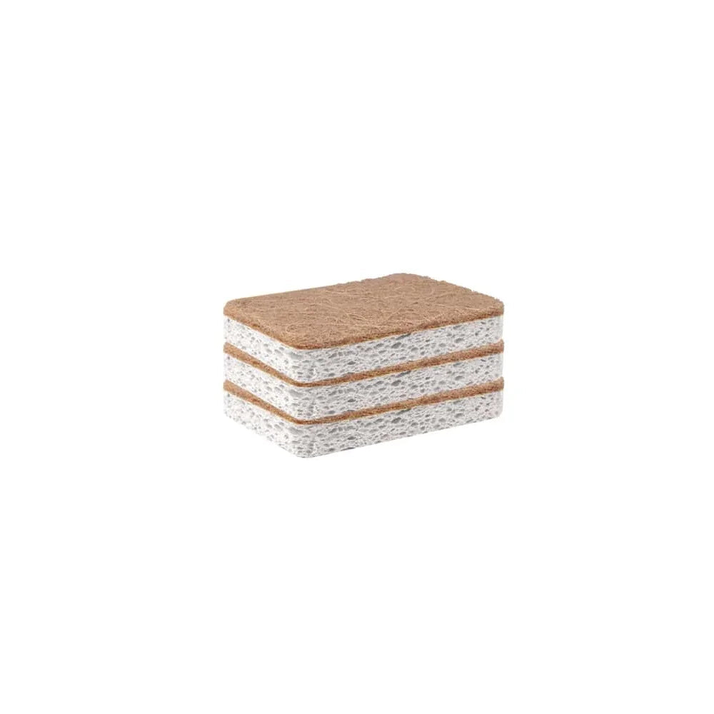Biodegradable compostable cellulose and coconut scrubbing sponge -6 eco-friendly sponge tableware pieces ﻿ Eagle Aerie