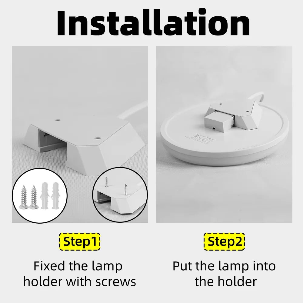 Motion Sensor Ceiling Light Modern Smart Sensor LED Lamp Human Infrared Sensing Lamp Indoor for Garage Corridor Lighting Fixture Eagle Beacon