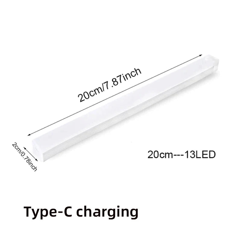 Motion Sensor Lamp Night Light Wireless LED USB Type C Rechargeable Lamp for Kitchen Cabinet Bedroom Wardrobe Staircase Lighting Eagle Beacon