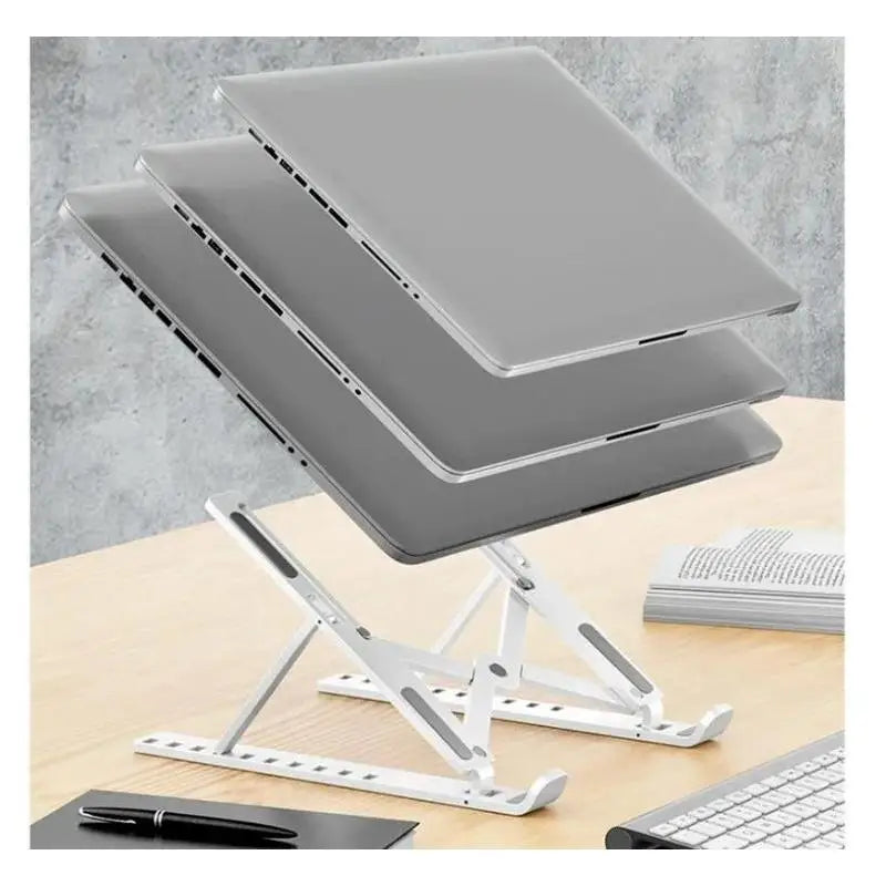 Portable Laptop Stand Foldable Support Base Notebook Stand For Computer Laptop Holder Cooling Pad Riser Macbook Stand  Laptop Eagle Beacon