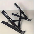 Laptop Stand - Foldable and Adjustable, 10 Height Setting, High Quality Compact Base, Office Desk, etc Eagle Beacon