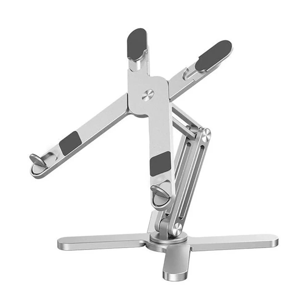 Foldable Laptop Stand 360°Rotation Notebook Table Holder Aluminum Alloy Portable Book Tablet Bracket Open-ended Heat Dissipation Eagle Beacon