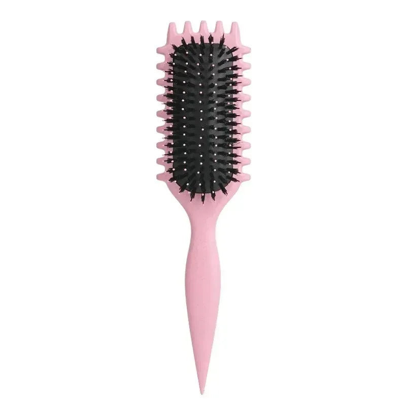 Salon Styling Curly Hair Styling Brush Curl Hair Brush for Combing and Shaping Men's and Women's Curls Reduce Pulling Tools Eagle Beacon