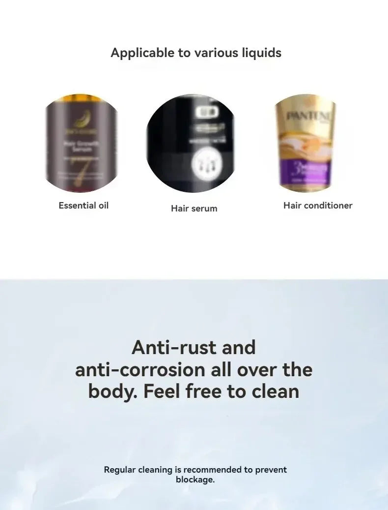 Scalp Applicator Hair Regrowth & Styling Solution Guide Comb Hexagon Head Oil Roller Ball Massage Comb Massage Relaxation Tools Eagle Beacon