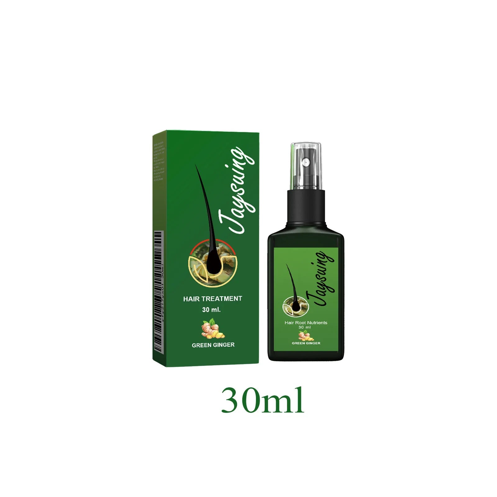 Hair Growth Spray Ginger Massage Scalp Damaged Treatment Solution Nourish Roots Fast Grow Anti Hair Loss Serum Beauty Health Eagle Beacon