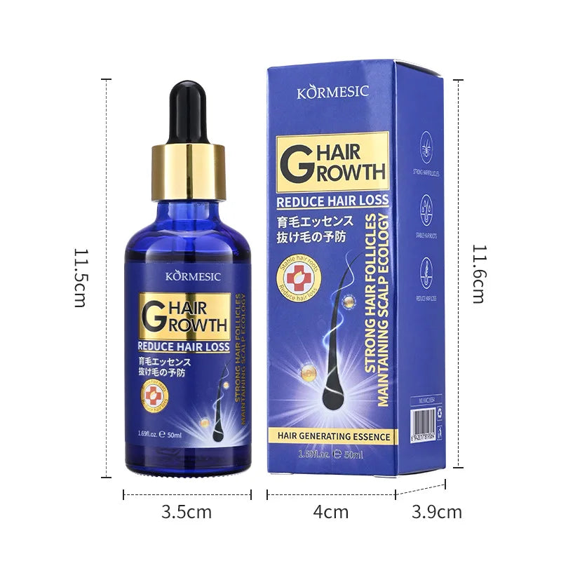 Hair Growth Serum Anti Loss Regrowth Hair Growth Oil Prevent Baldness Repair Damage Scalp Massage Moisturizing Nourish Hair Care Eagle Beacon