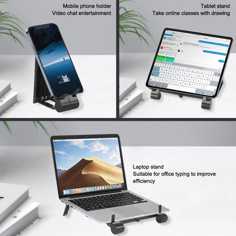 Hot Sale Foldable Laptop Riser Stand For Desk Notebook Support Mini Laptops Keyboard Stands Holder For Tablet Phone Eagle Beacon