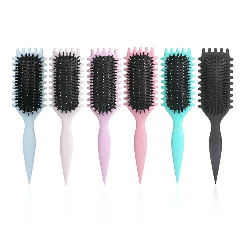 Salon Styling Curly Hair Styling Brush Curl Hair Brush for Combing and Shaping Men's and Women's Curls Reduce Pulling Tools Eagle Beacon