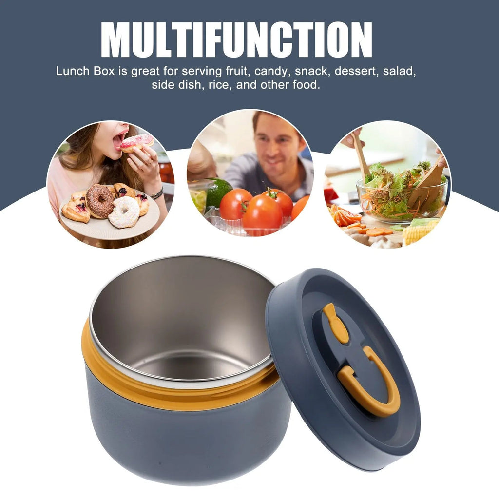 Insulated Lunch Box Thermal Bento Container Household Food Storage Meal Box For Multifunctional Reusable Thermal Lunch Box Snack Eagle Aerie