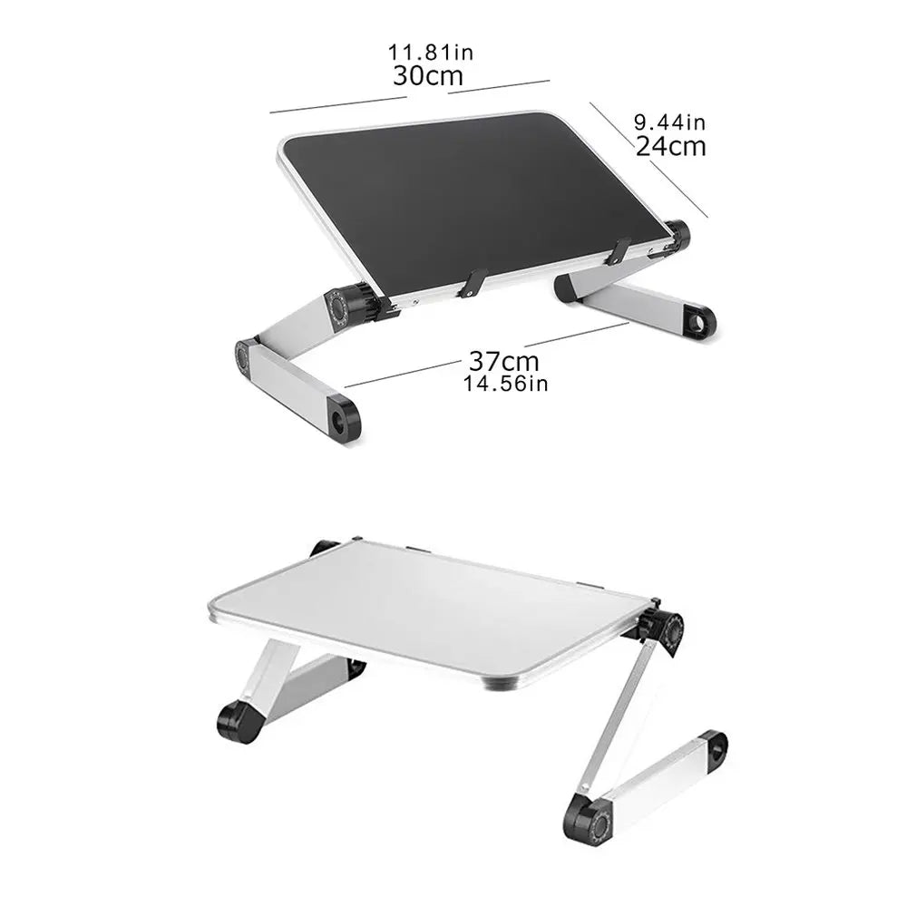 Laptop Stand Foldable Adjustable Notebook Stand Alloy Laptop Desk Computer Table Holder Tray Notebook PC Folding Desk Eagle Beacon