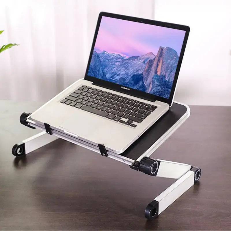 Laptop Stand Foldable Adjustable Notebook Stand Alloy Laptop Desk Computer Table Holder Tray Notebook PC Folding Desk Eagle Beacon